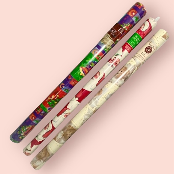 🎄 3x Wrapping Paper Boyds Bears Collection (phlox) - Picture 1 of 5